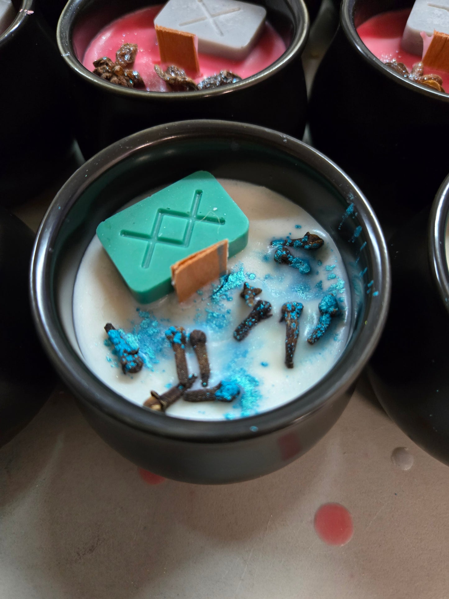 Rune Cauldron Candles