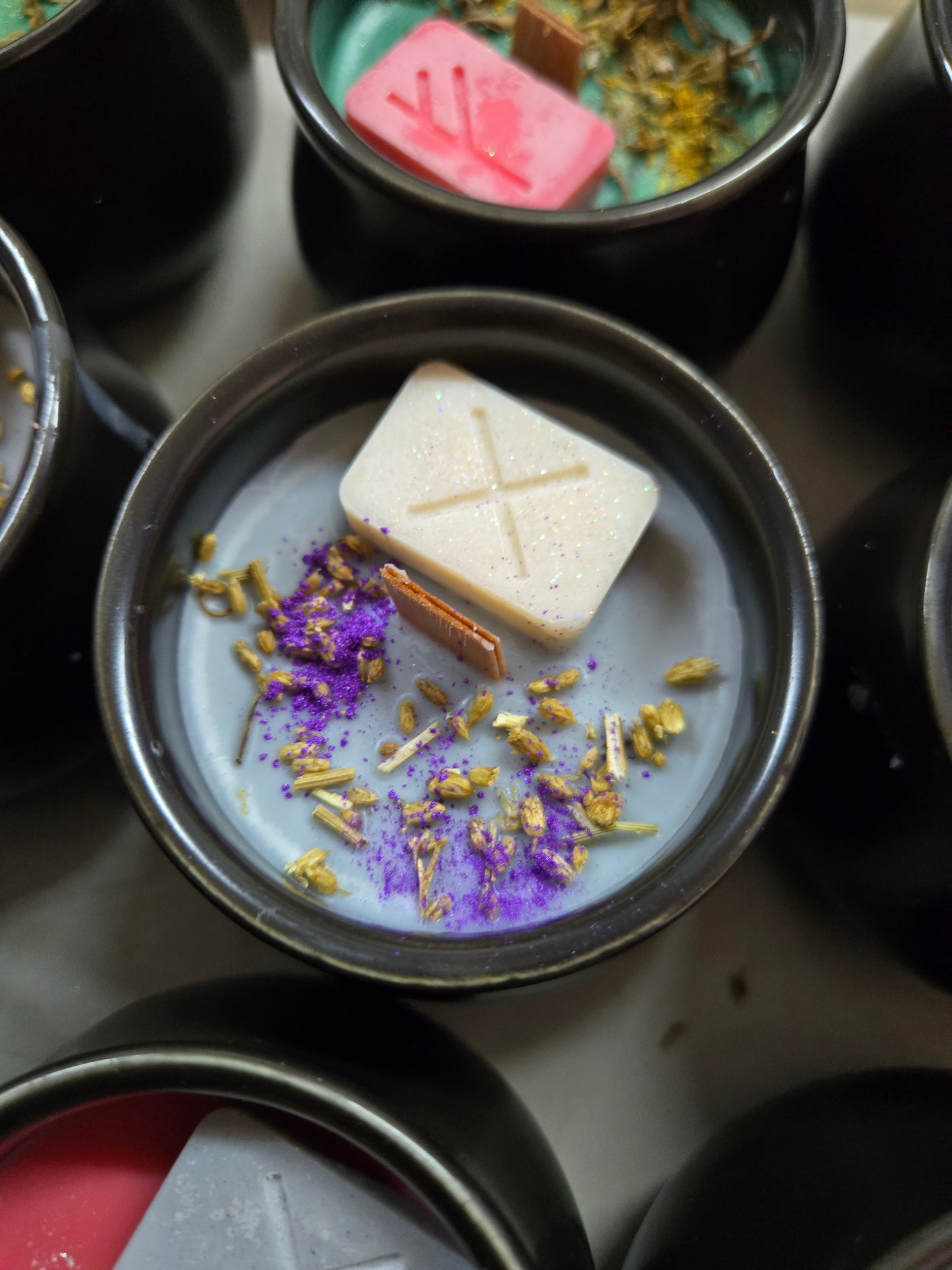 Rune Cauldron Candles