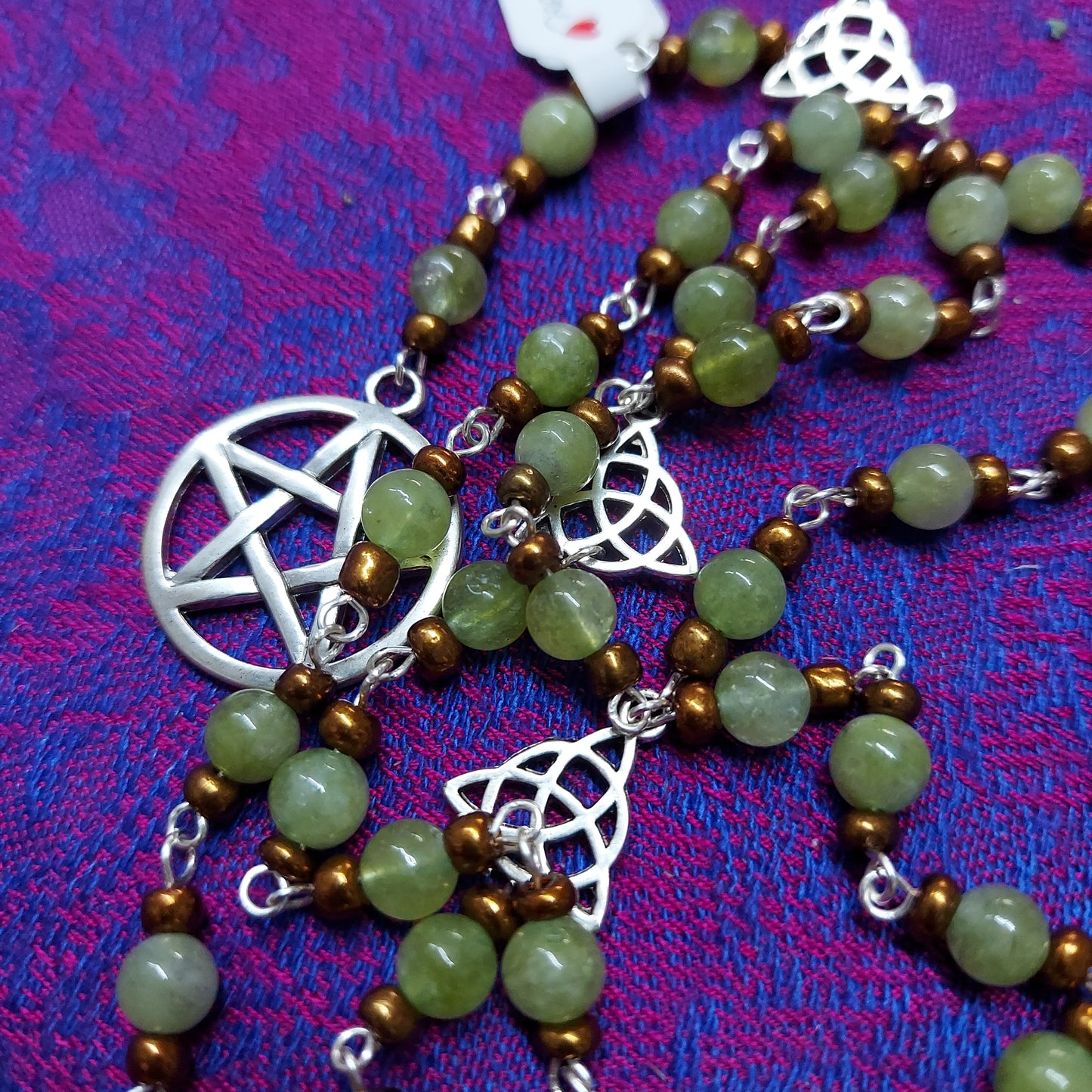 Peridot Wicca Rosary