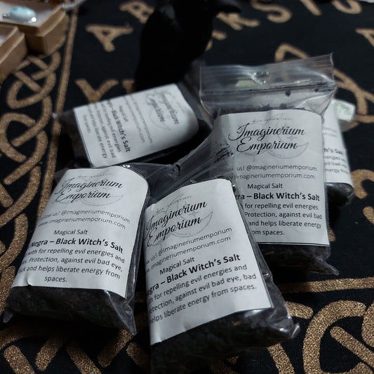 Magical Powders and Salts - Witches Black Salt