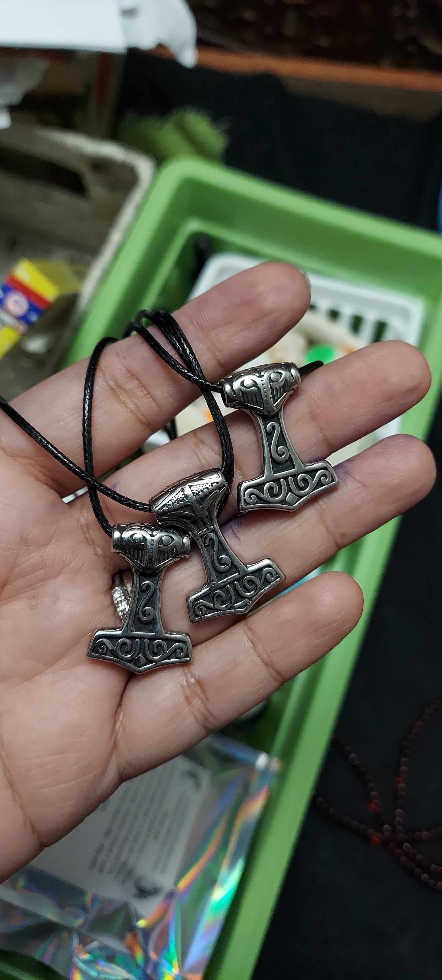 Mjolnir Hammer Necklace