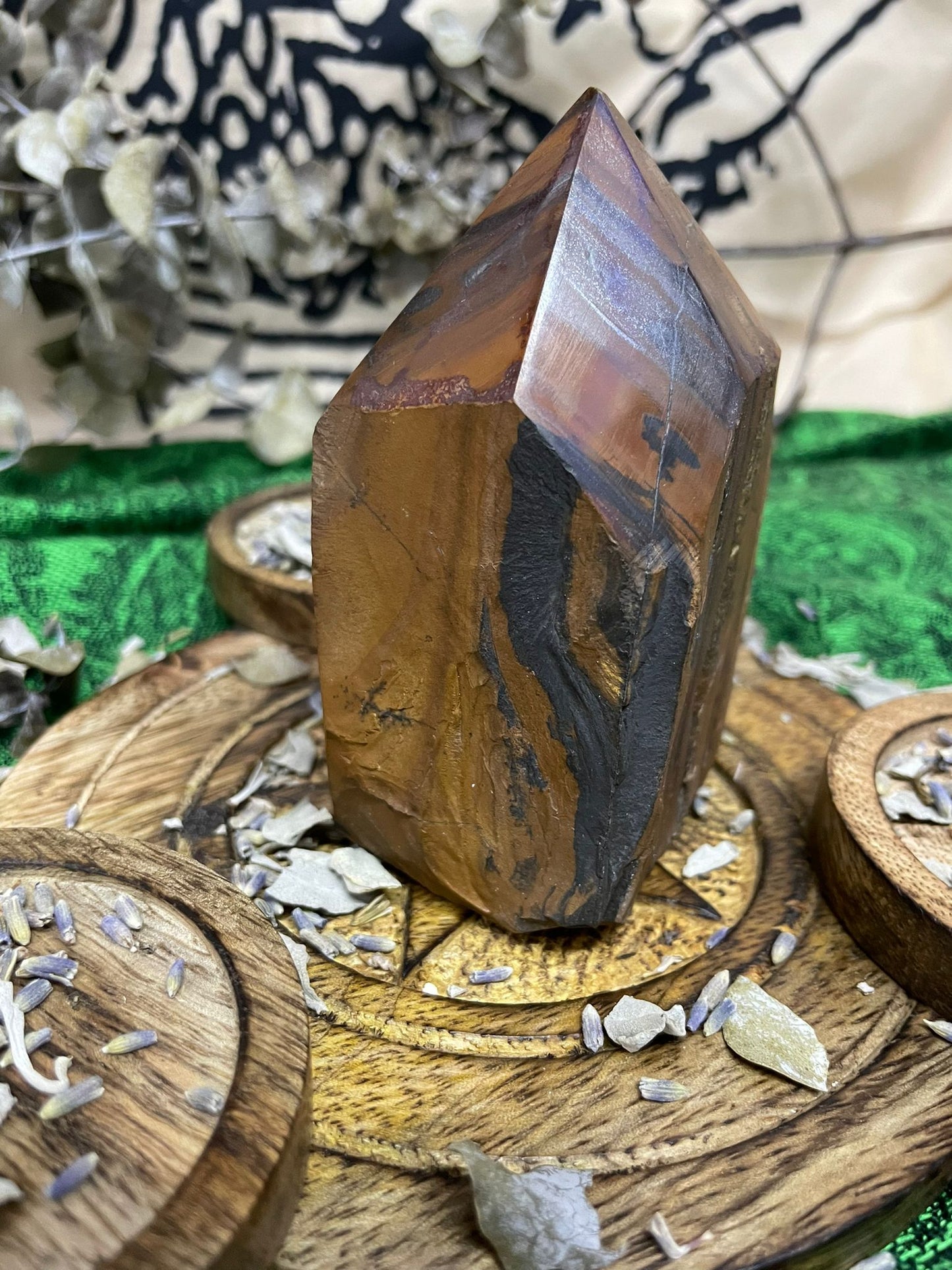 Half Polish Tiger's Eye