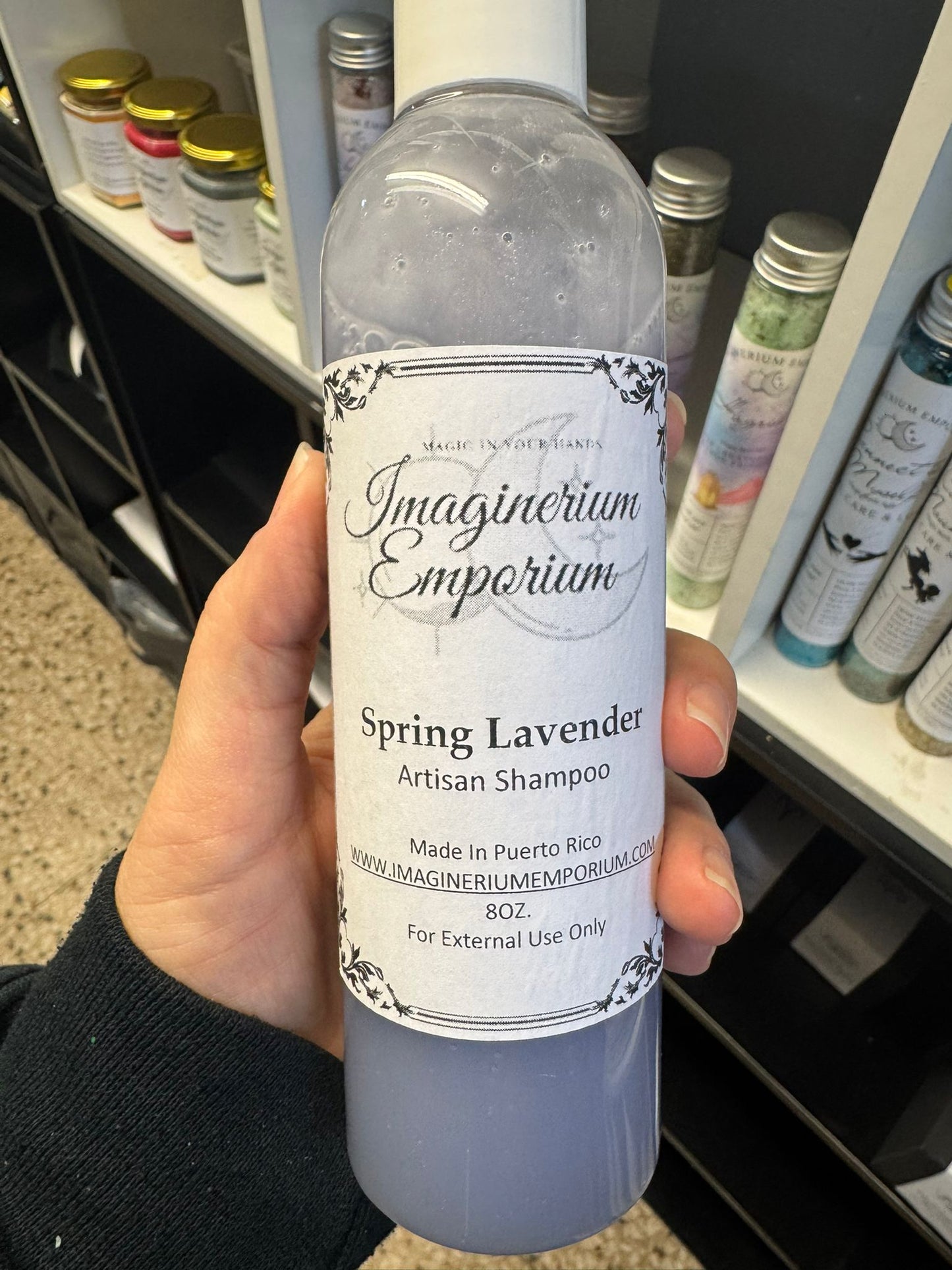 Spring Lavander Shampoo and Conditioner