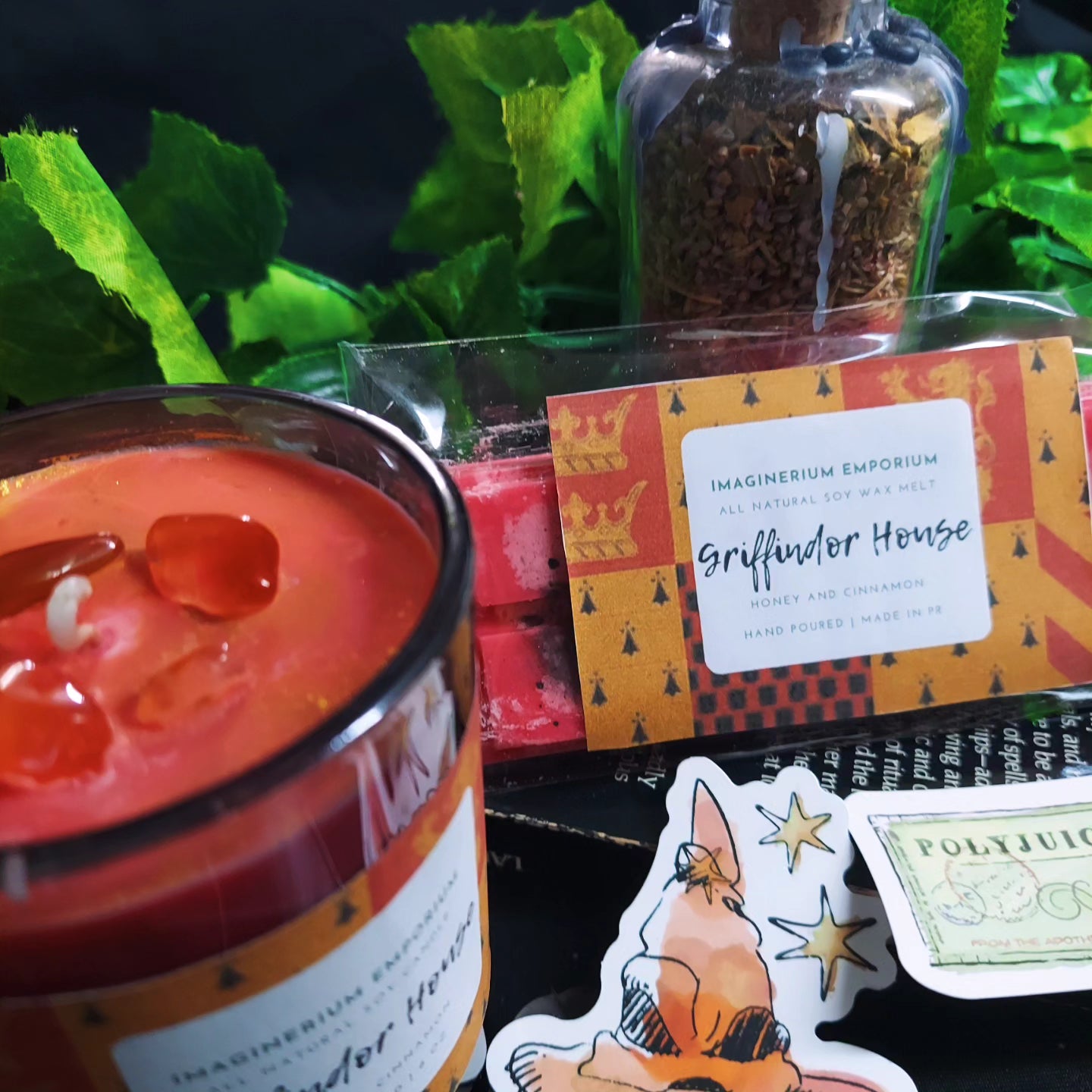 Hogwart Houses Candles and wax melts