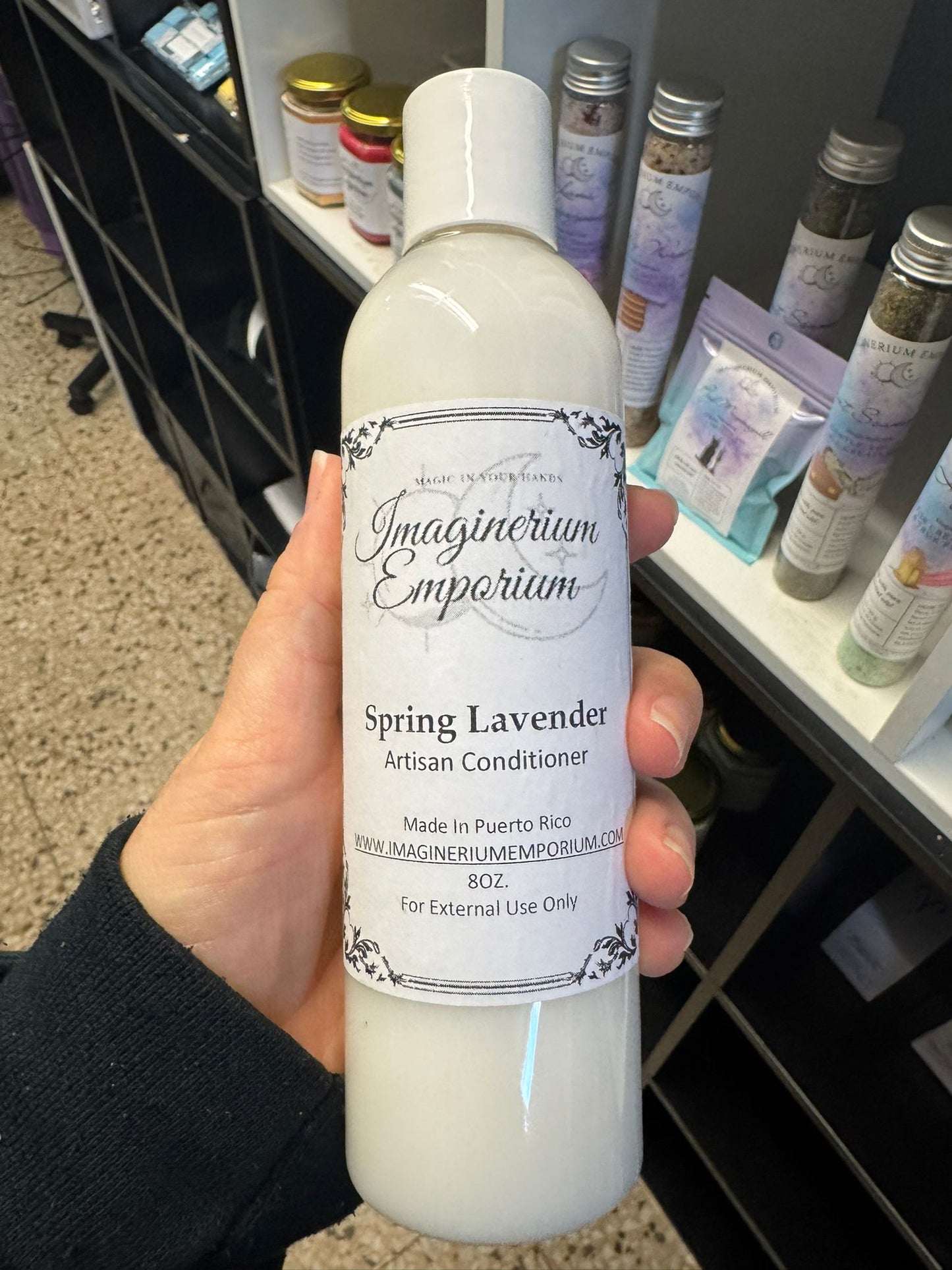 Spring Lavander Shampoo and Conditioner